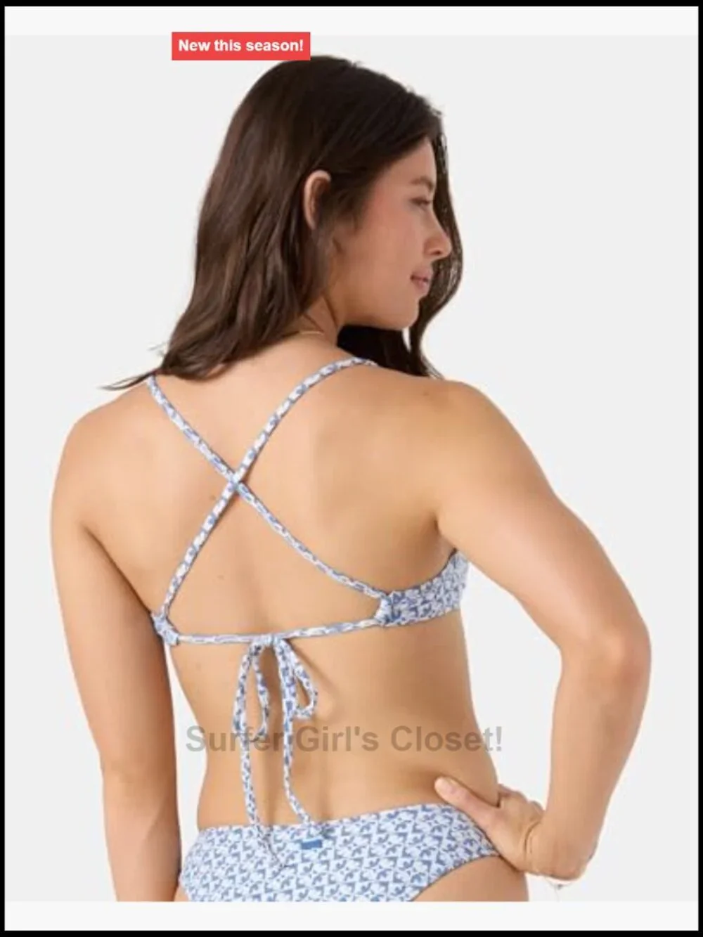 Bralette Bikini Top – Quick-Dry, Removable Pads, UPF 50+